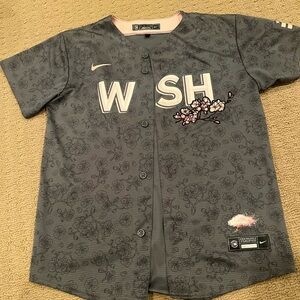 Washington Nationals - Kids Baseball Jersey.  Special Cherry Blossom Edition!